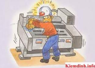 An toàn lao động khi sửa chửa máy